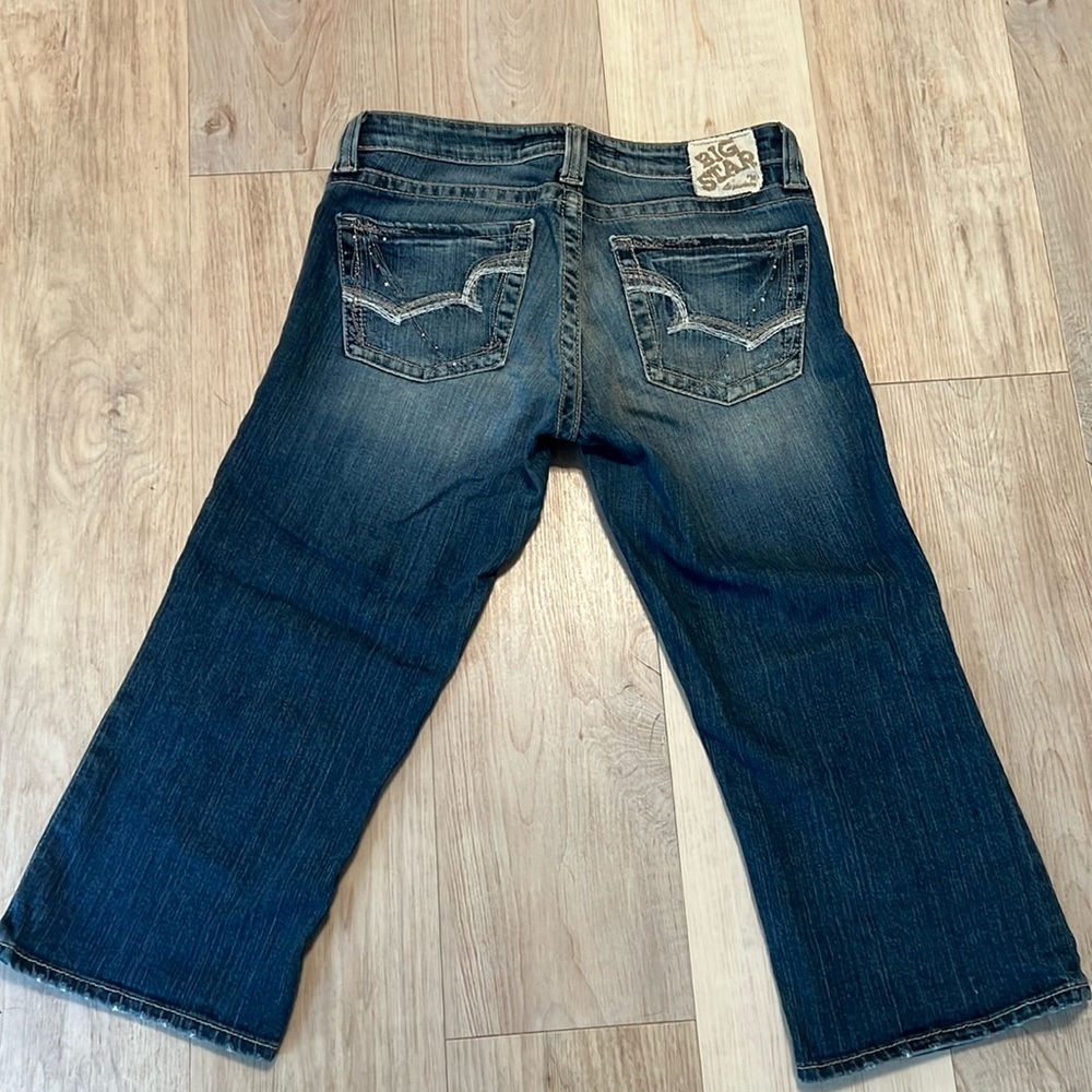Big Star Casey low rise cropped jeans